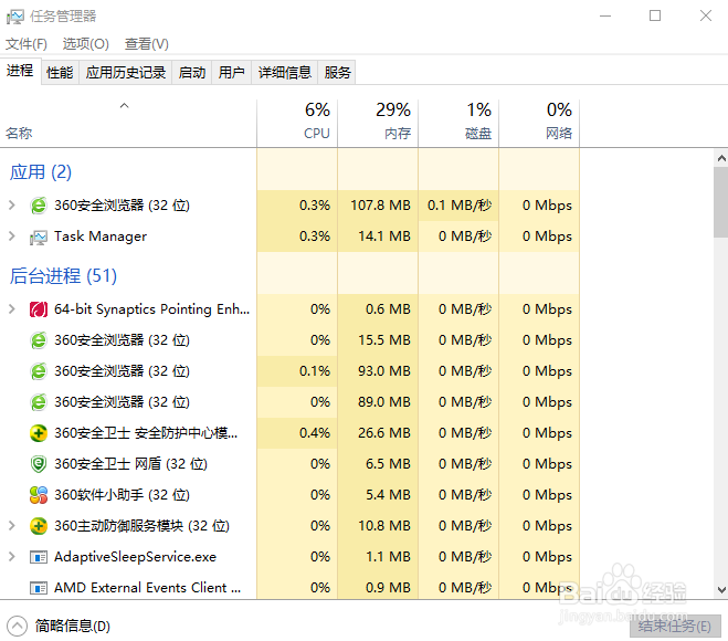 win10打开任务管理器的4种快捷方式