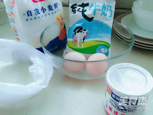 松饼早餐的做法