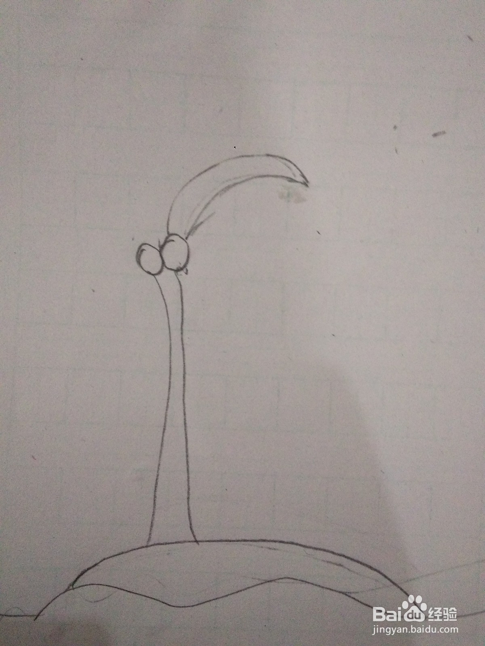 快速画一颗椰子树