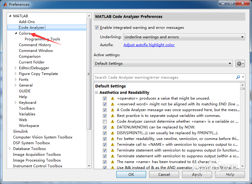 MATLAB R2015b怎么关闭使用系统颜色