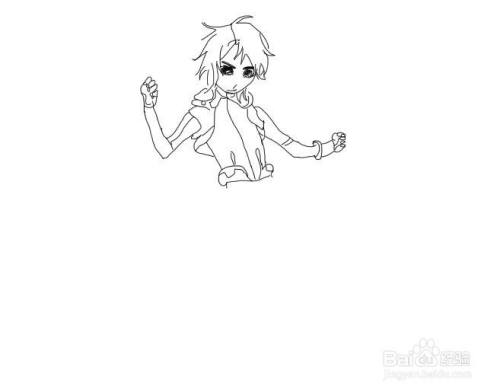 唐三怎么画简单又帅