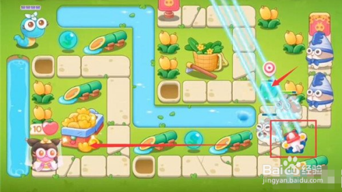 保卫萝卜4白萝卜传奇第45关攻略