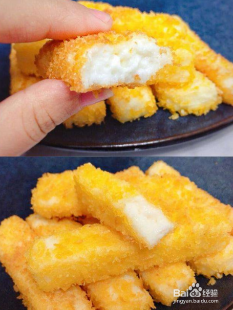 鸡蛋和牛奶做小点心