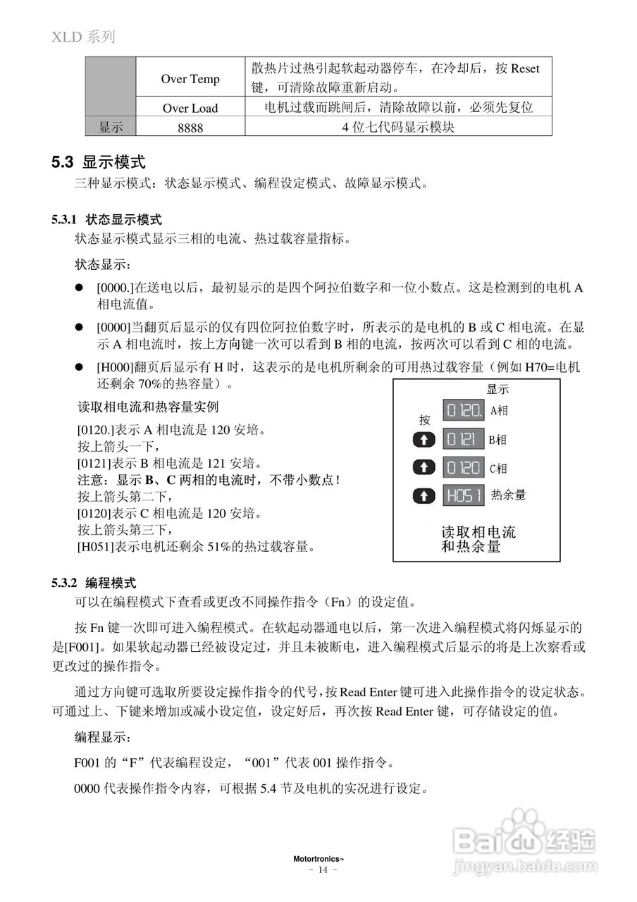 摩托托尼XLD软起动器中文说明书:[2]