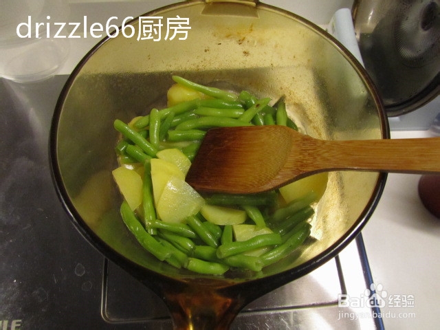 刀豆炒土豆——清新家常素菜