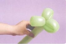 魔法气球造型系列之小花盆