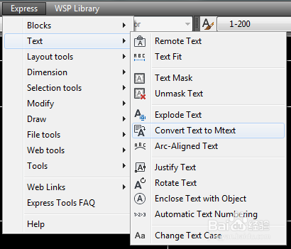 AutoCAD 单行文行和多行文字互转