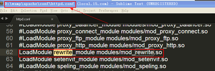 伪静态配置使用