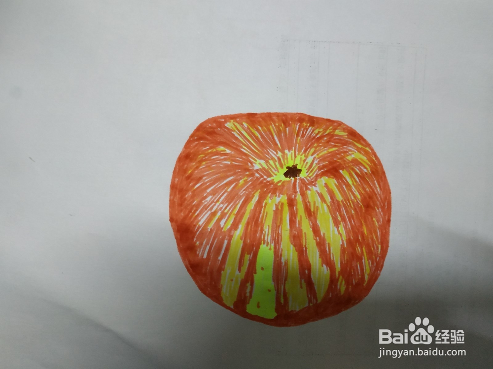 <b>如何画简笔画水彩画苹果</b>