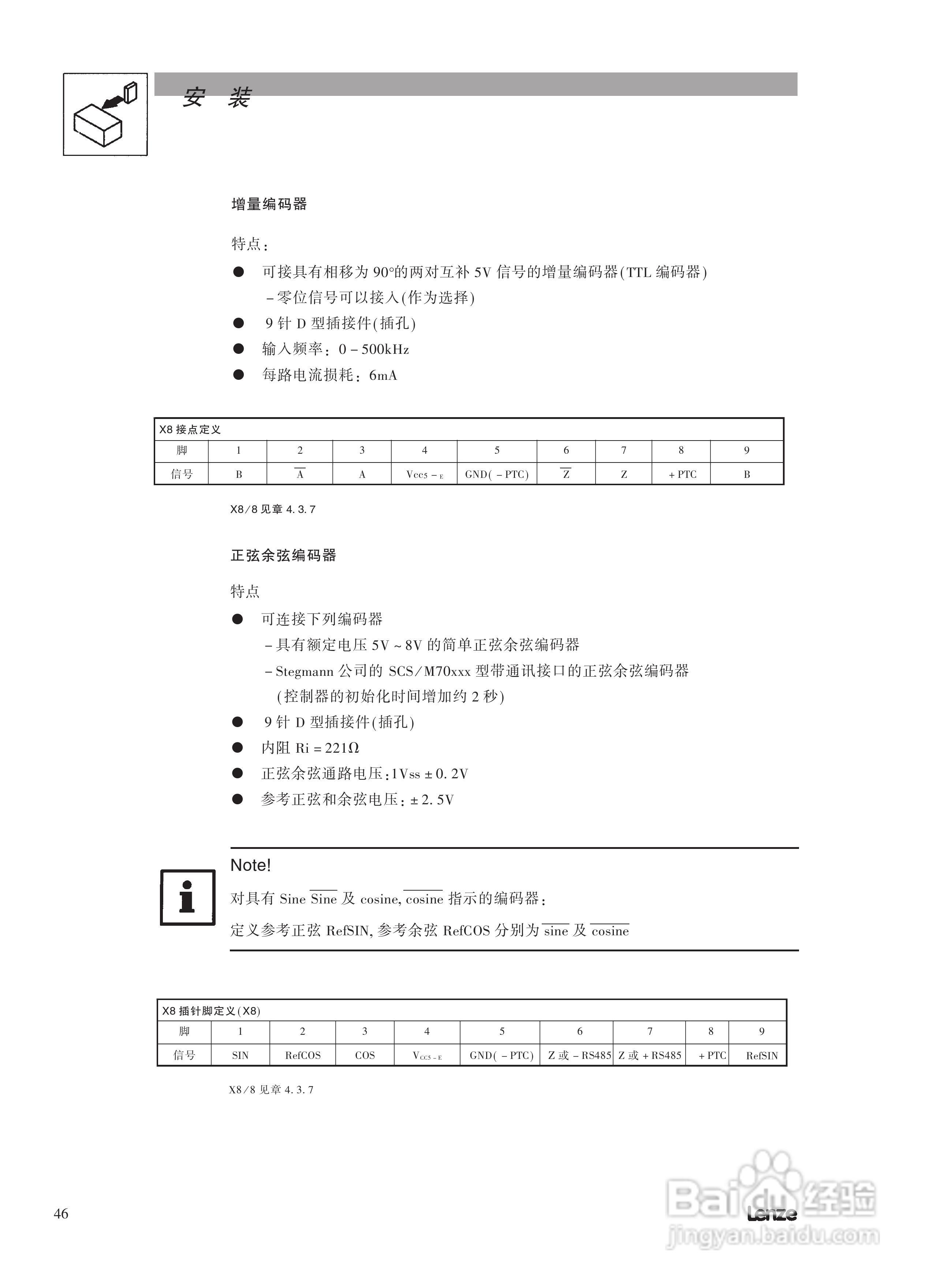 伦茨9300标准型伺服驱动器操作手册:[6]