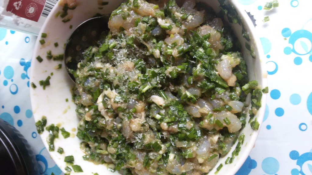 好吃的家乡美食,韭菜虾仁肉饺子好吃到尖叫