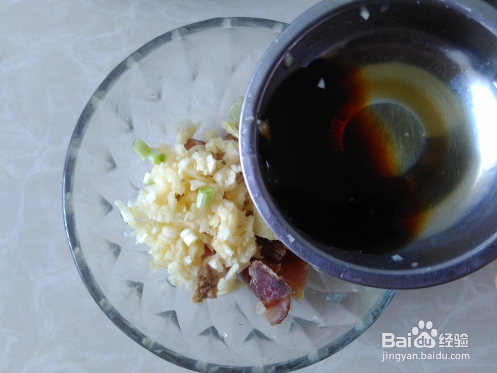 腊肉蒜蓉蒸粉丝