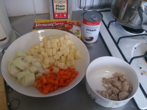 日式鸡肉咖喱饭