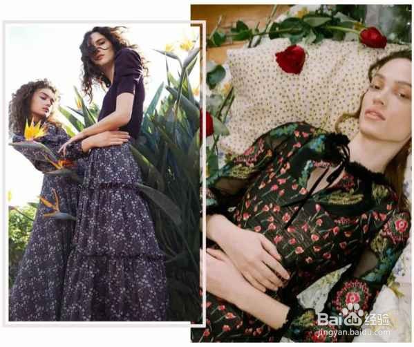 印花裙怎么搭配