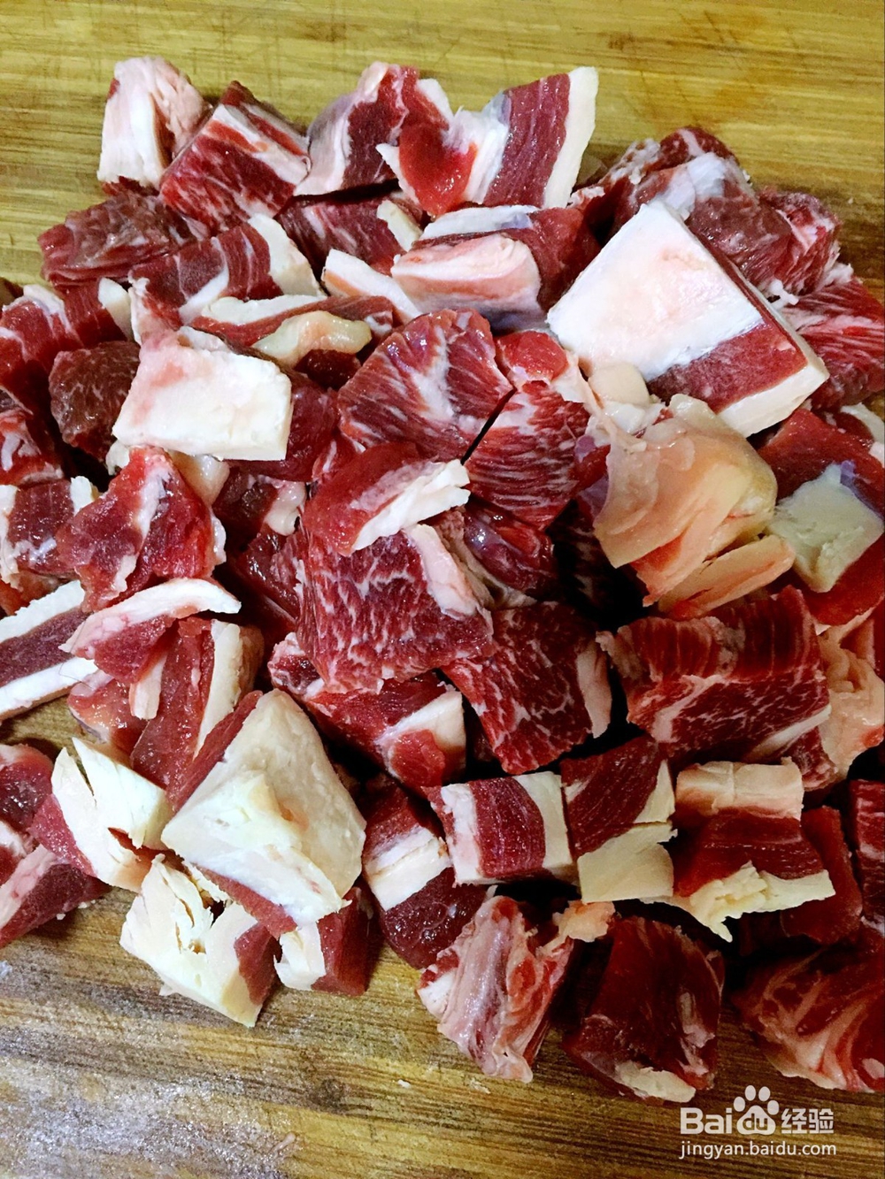 家常咖喱味土豆烧牛腩的做法