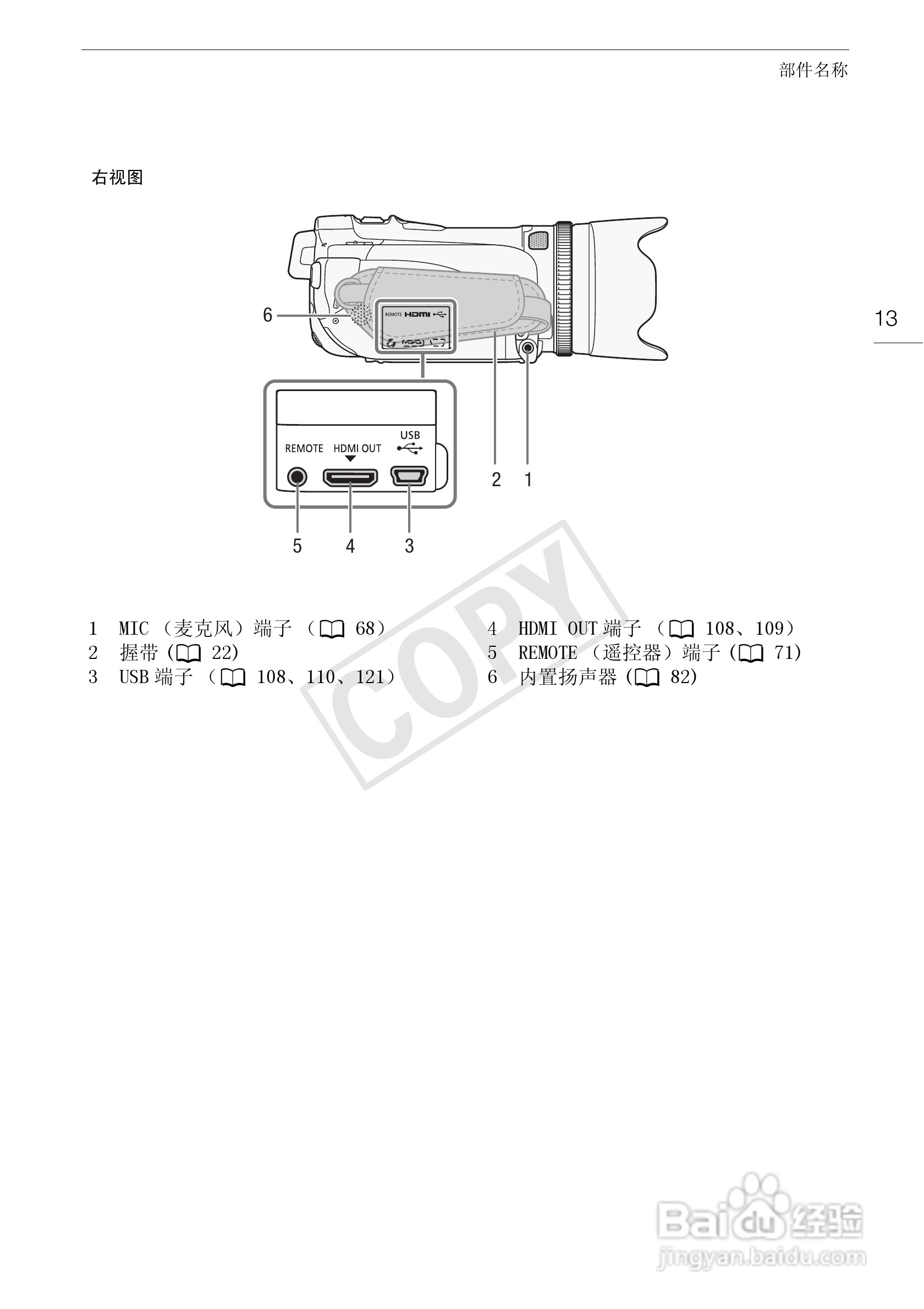 佳能HF-G10数码摄像机使用说明书:[2]