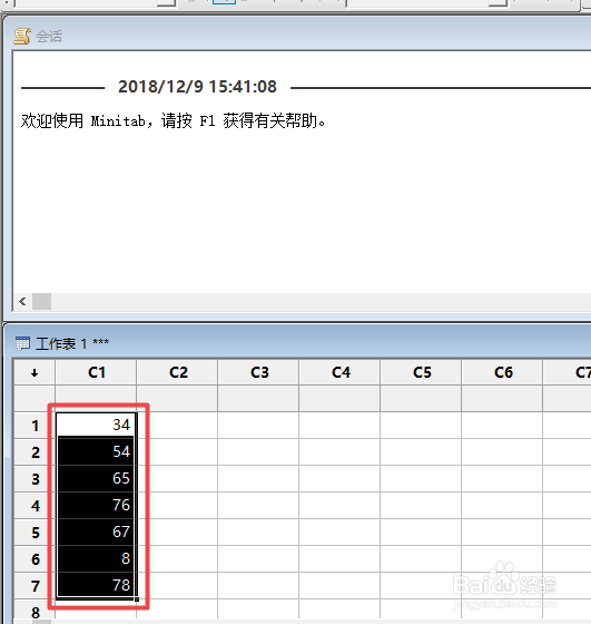 Minitab如何制作一个简单点图