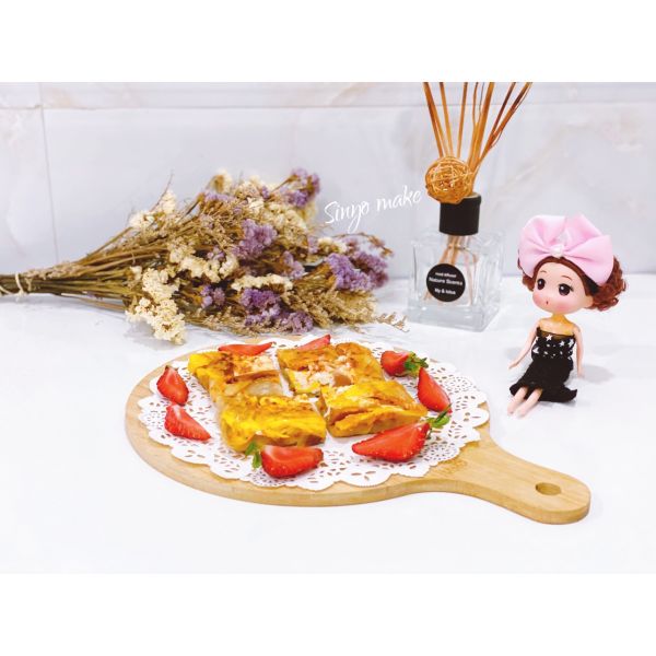 火腿鸡蛋手抓饼