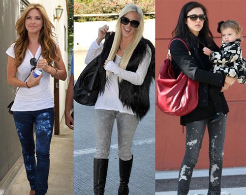 不同身材的搭配牛仔裤