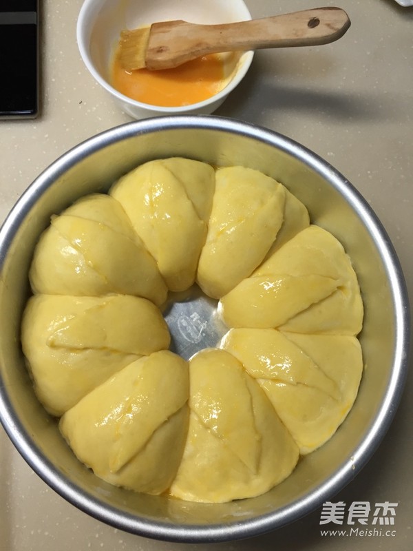 花朵面包的做法