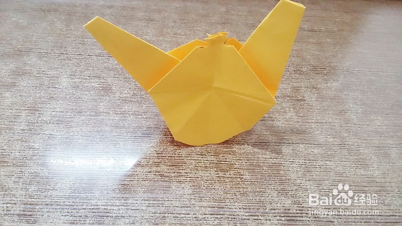 茶壶的彩纸折法