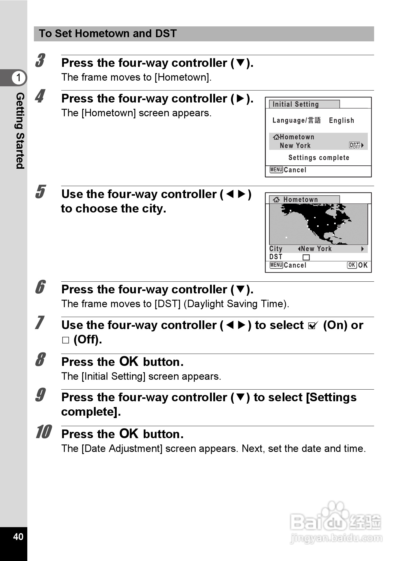 宾得optio E90数码相机使用说明书:[5]