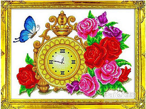 学习十字绣装裱技术为自己的十字绣美容