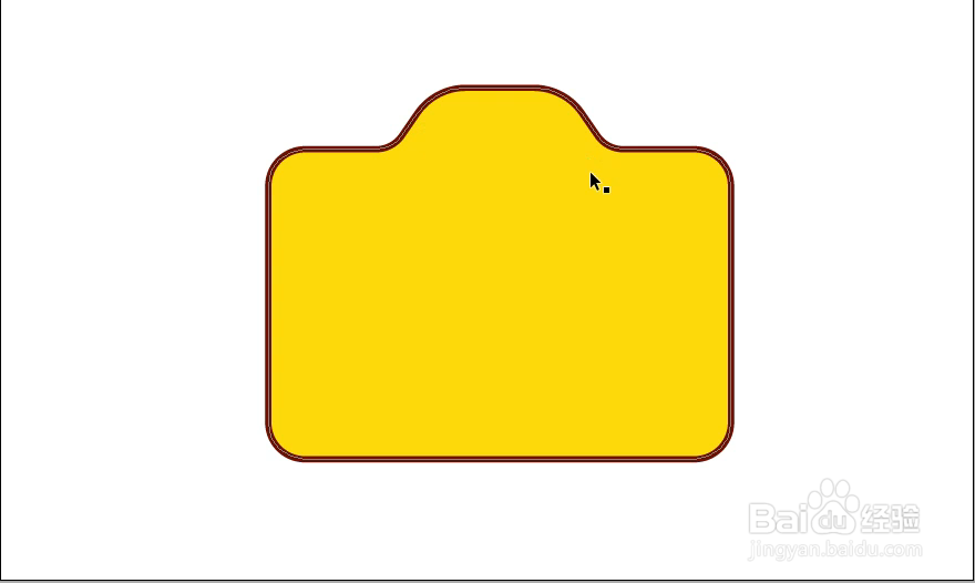 怎样在illustrator中绘制相机小图标