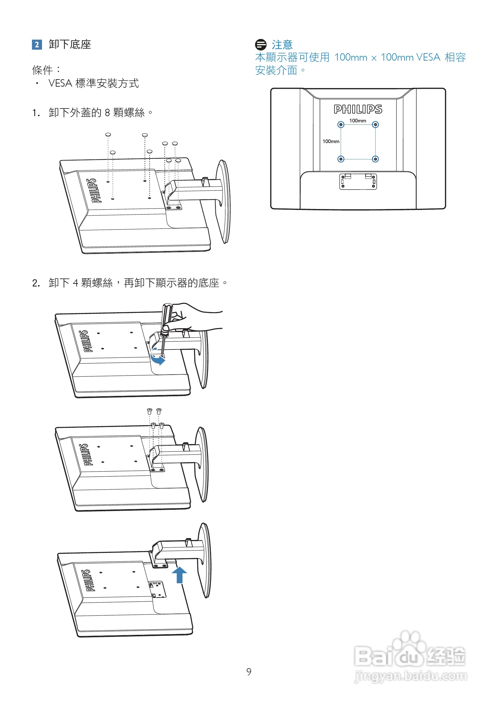 PHILIPS 225BL2 225B2显示器使用说明书:[2]