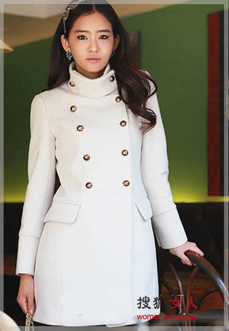 4款毛呢大衣简约时髦