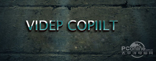 Photoshop制作光泽效果的立体金属字