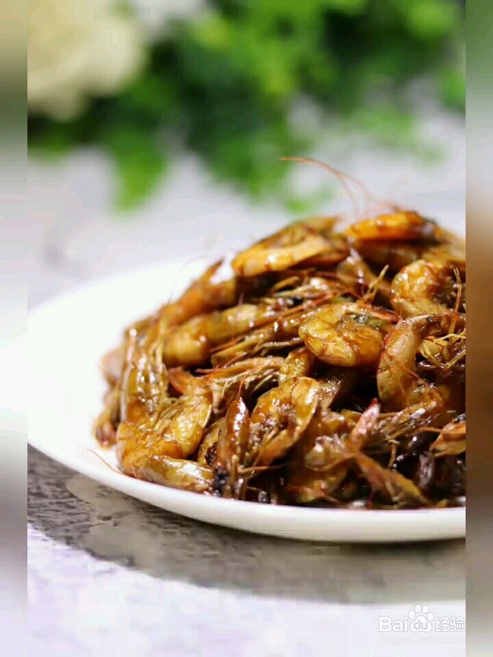 家常菜-爆炒河虾