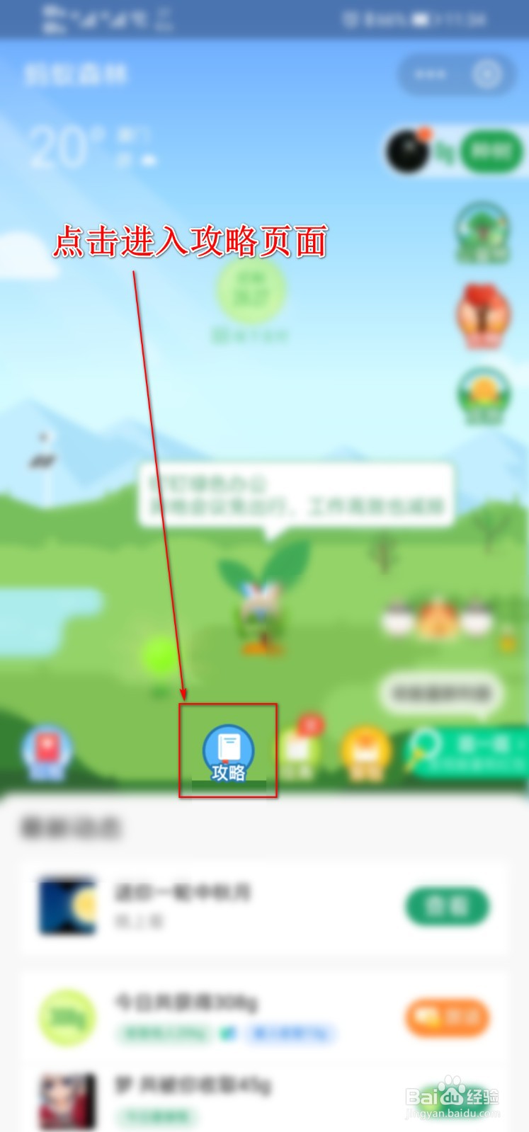 支付宝蚂蚁森林没有运动的能量,怎么办?