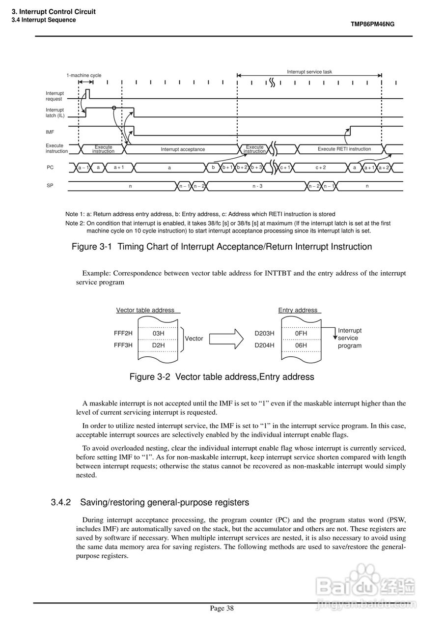 TOSHIBA TMP86PM46NG 8位微控制器说明书:[5]
