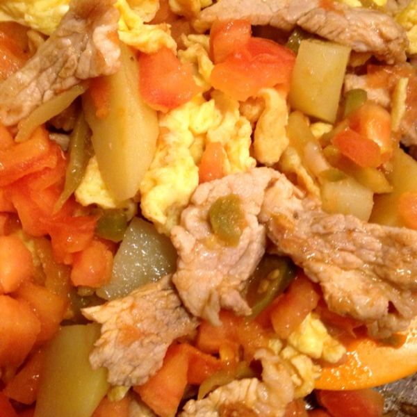 番茄鸡蛋挂面汤