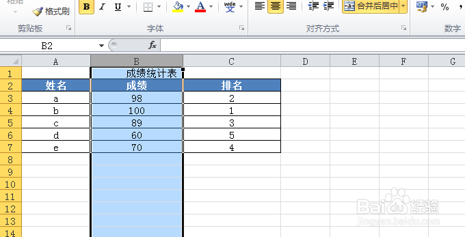 excel如何应用色阶显示数据