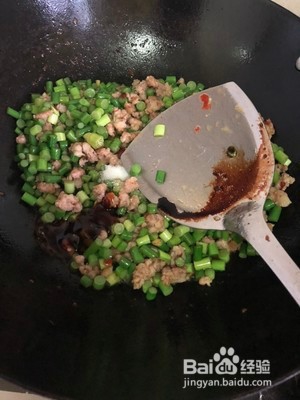 超下饭的蒜苔肉末