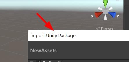 Unity如何选择导入场景的包项目#校园分享#