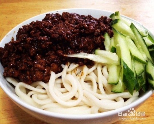 炸酱面的简单做法