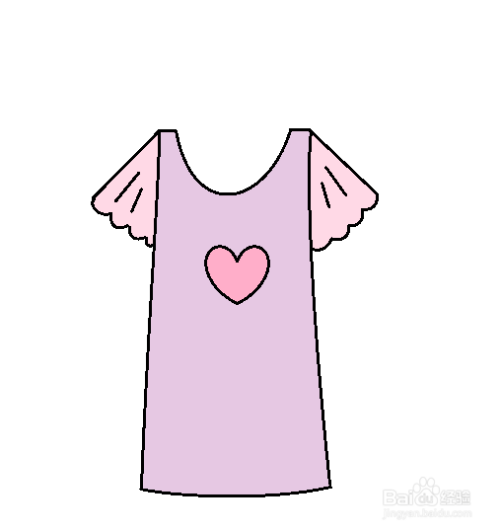 漂亮的睡裙怎么画