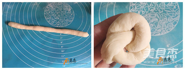 花朵老面包的做法