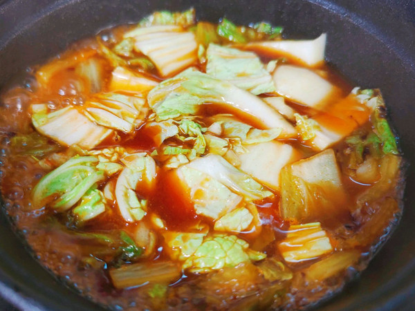 暖冬白菜豆腐汤