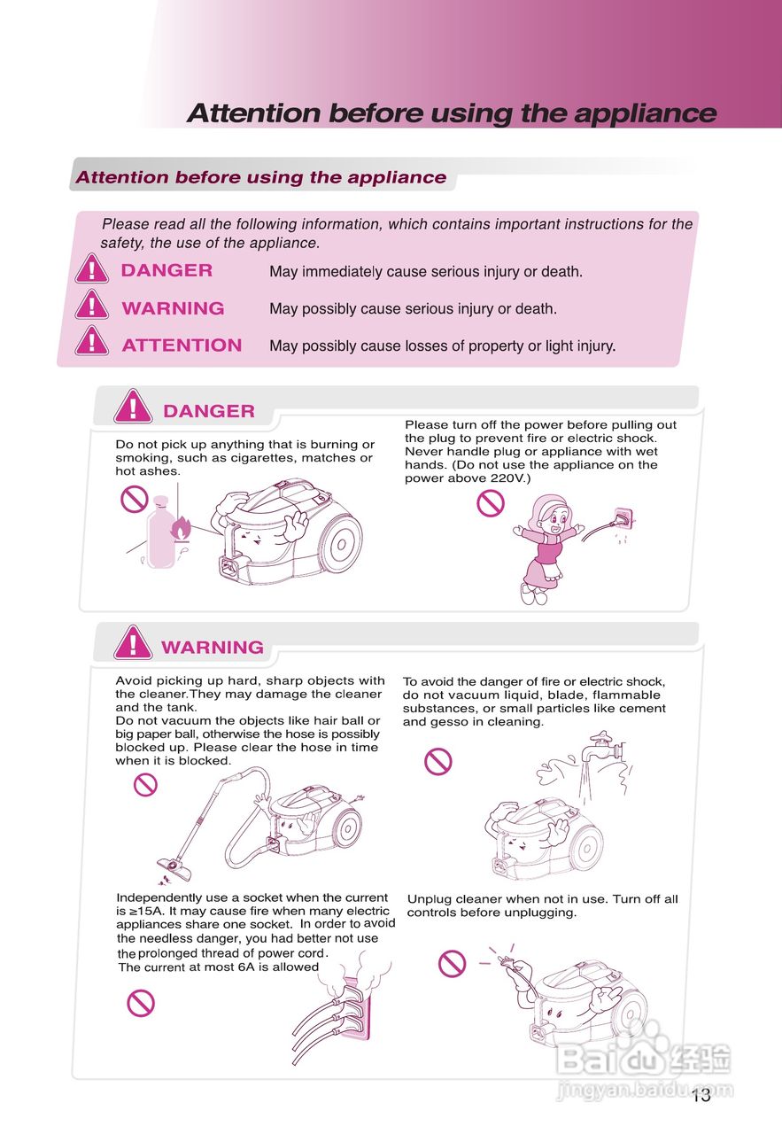 LG VC3116GNT吸尘器说明书:[2]