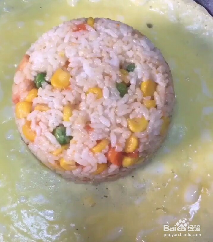 简单的蛋包饭,好吃又好看。