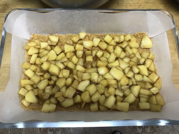 苹果乳酪蛋糕棒