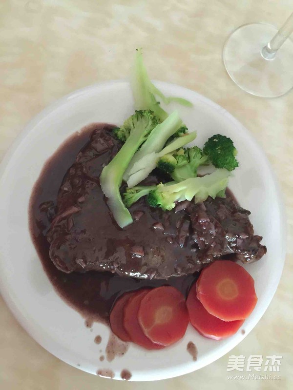 黑胡椒红酒牛排