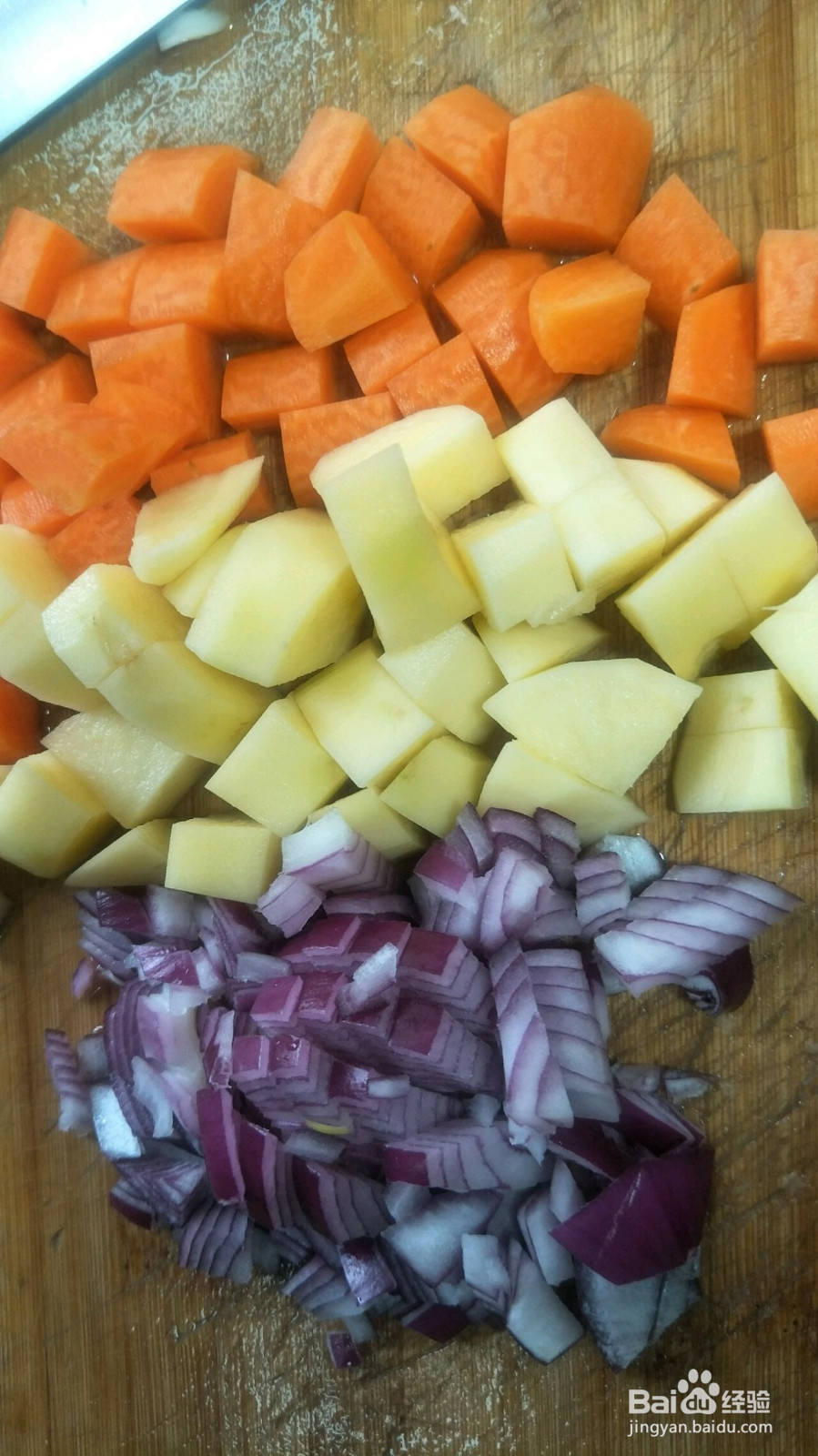 咖喱鸡腿饭的做法