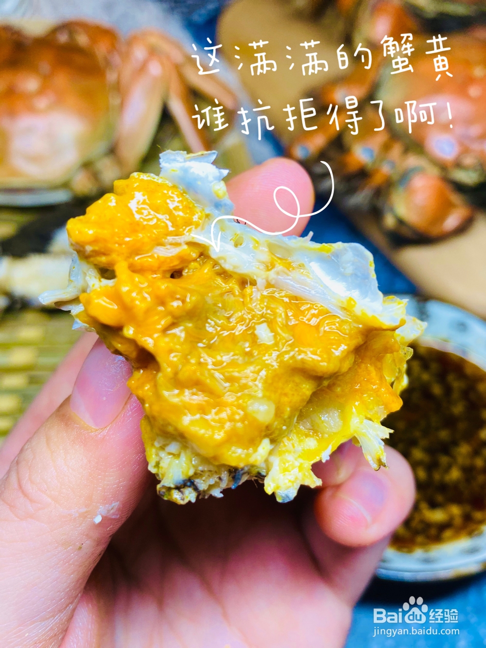 不费事做清蒸大闸蟹