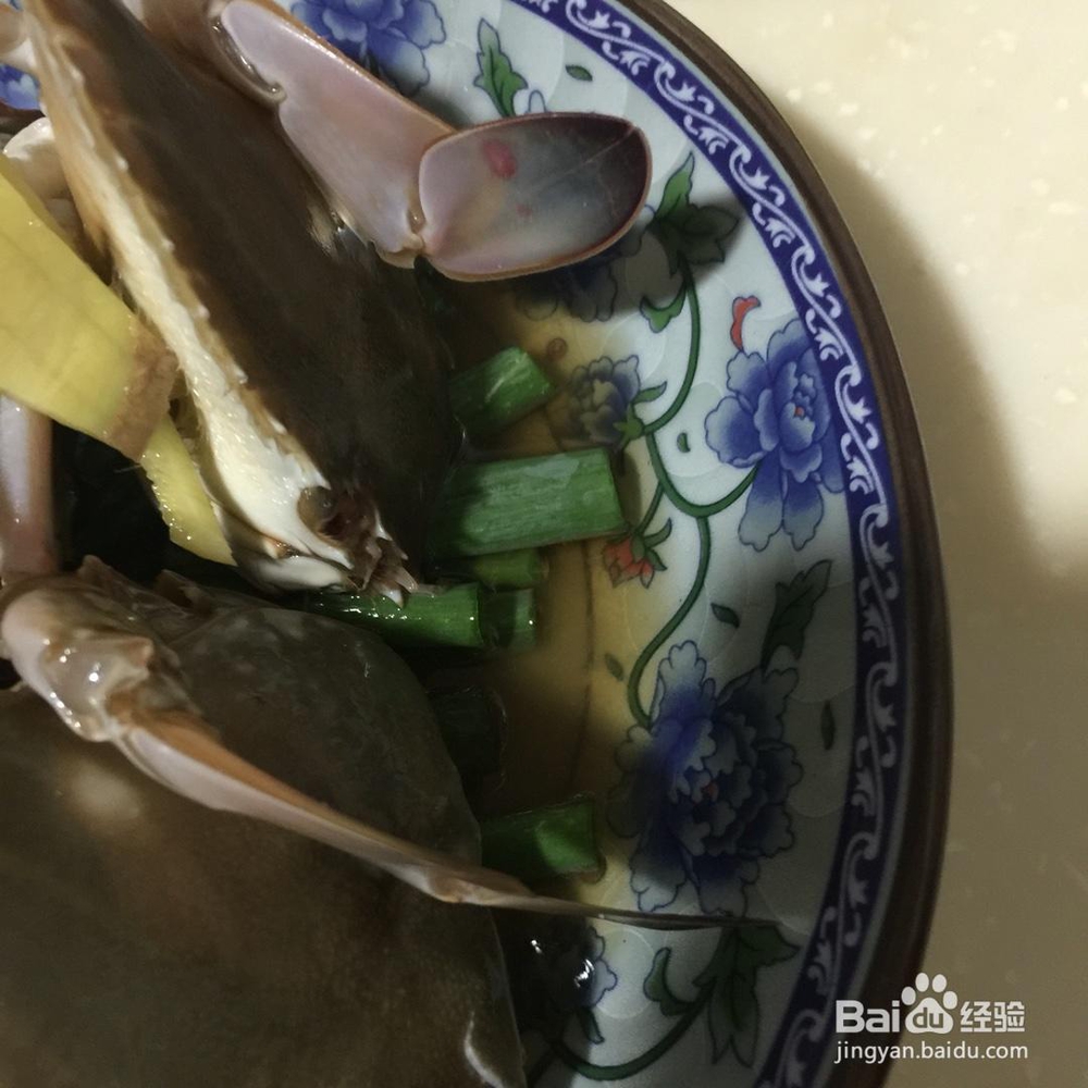 如何做好花雕梭子蟹