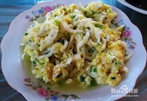 银鱼炒鸡蛋